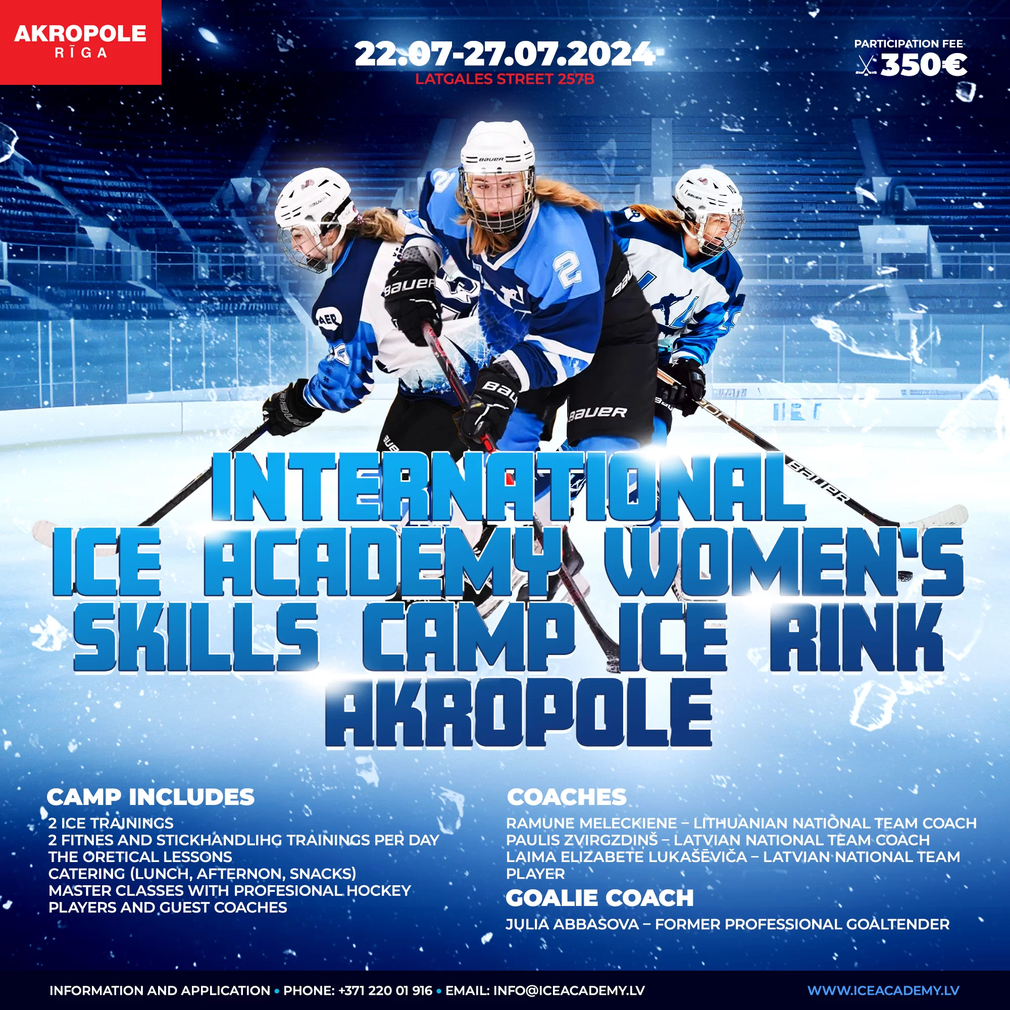 Internatonal womens skills camp 2024