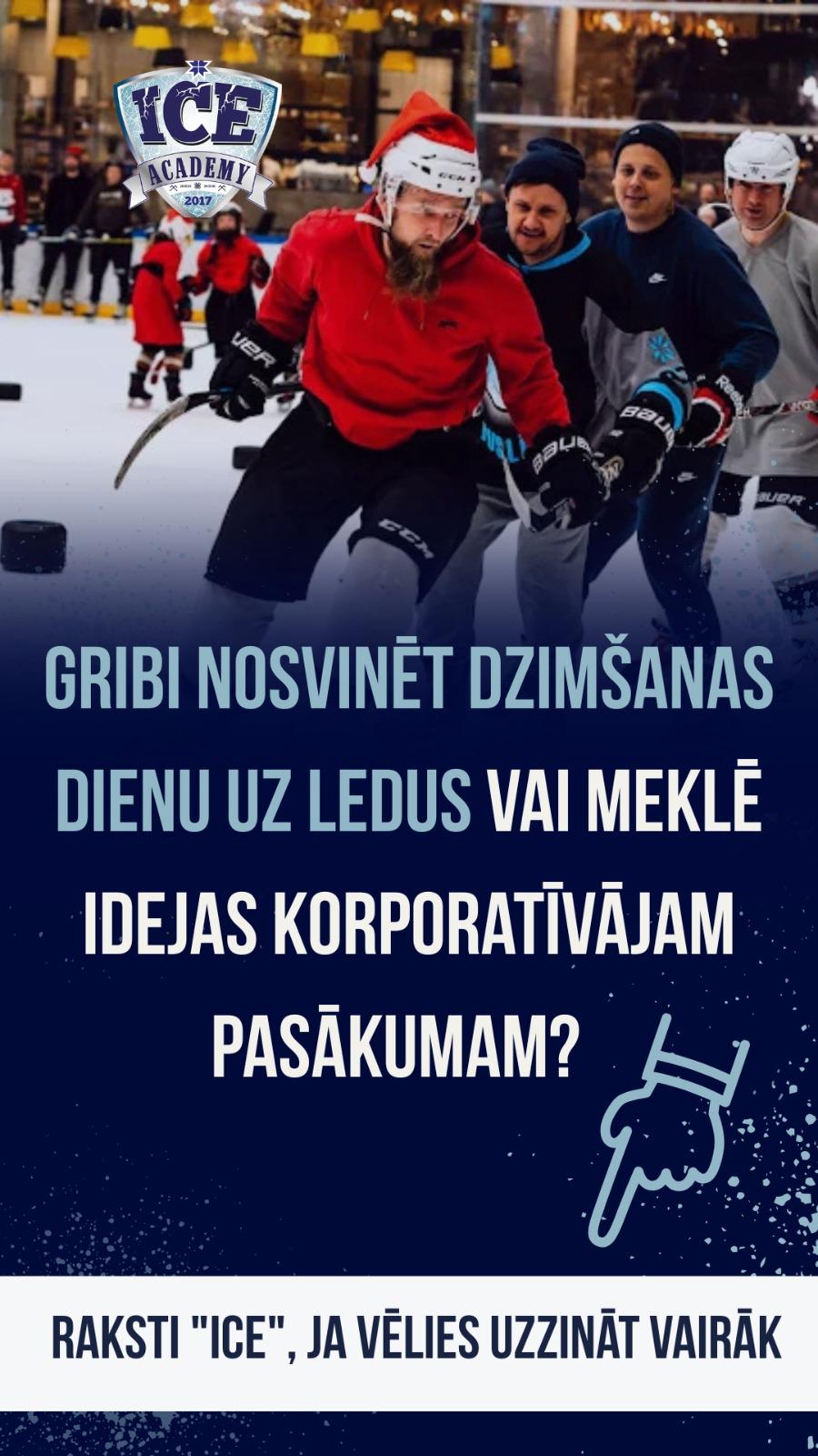 Mēs esam atpakaļ uz ledus